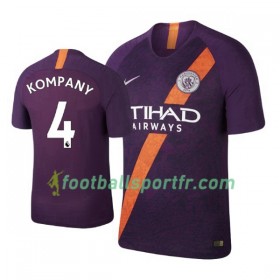 Tenue Manchester City Kompany 4 Troisième 2018-2019 Maillot de Foot